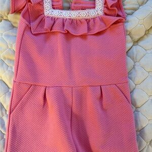 Janie and Jack girls romper 4T